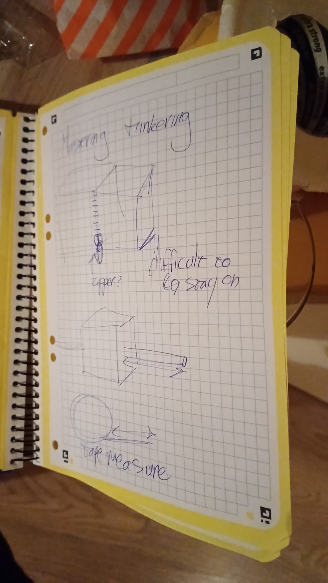 Sketches block designs