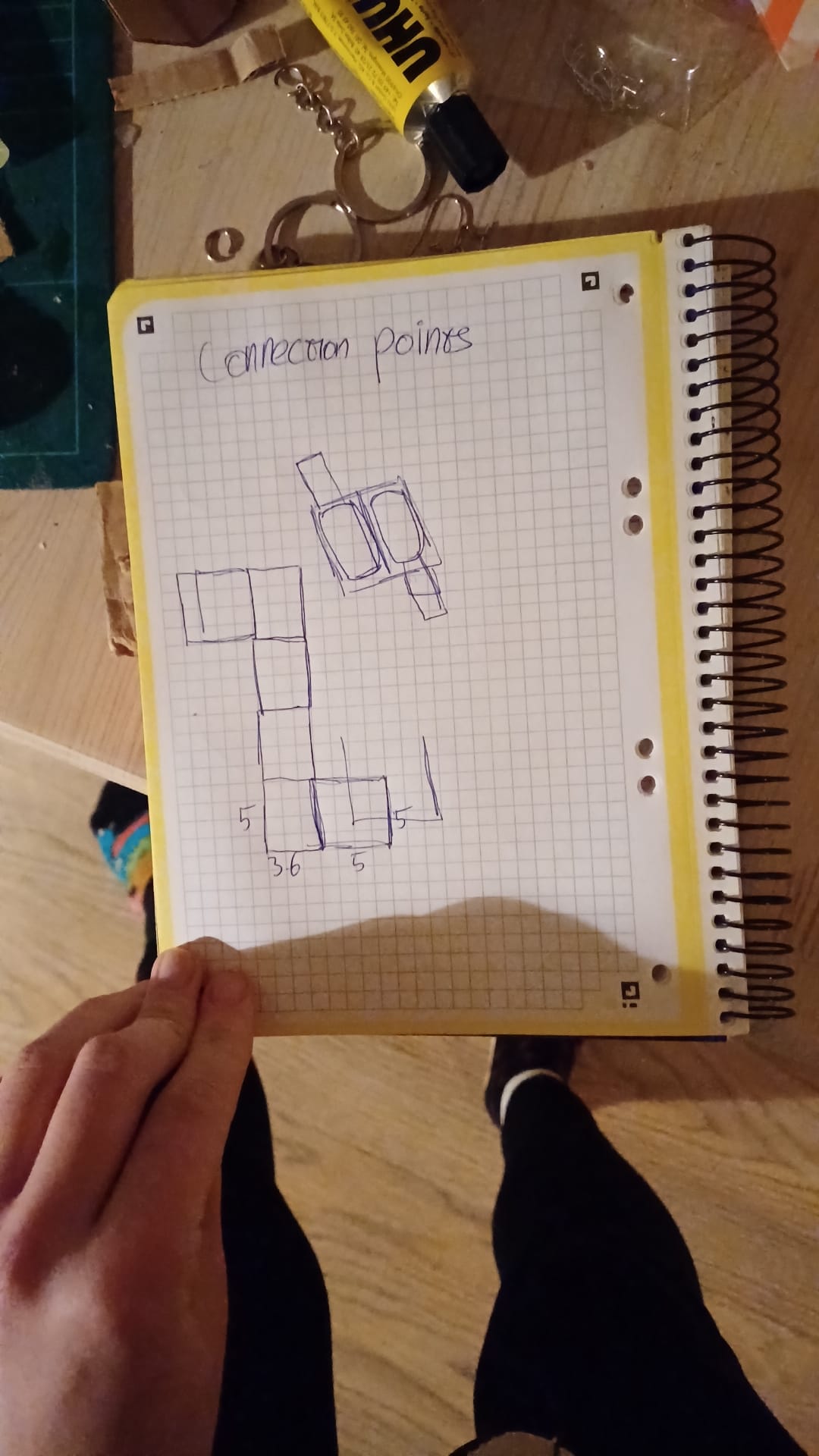 Sketches block designs